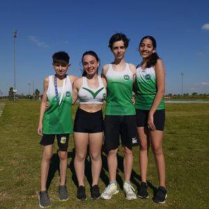 Atletas de Gravity Run Club con medallas en los Juegos Bonaerenses
